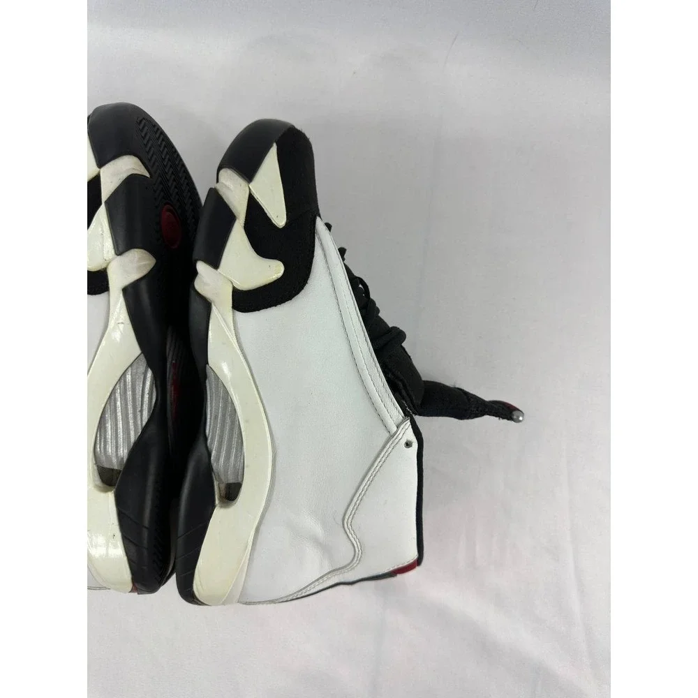 Nike Air Jordan 14 Retro 'Black Toe' 2014 487471-102 Men's Size 8